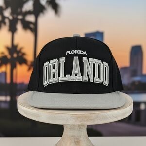 Hunter Black and Gray  Orlando Cap